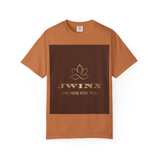Unisex Garment-Dyed T-shirt with Inspirational Message, Perfect for Yoga, Self-Care Days, Mindfulness, Casual Wear, Gifts for Friends
