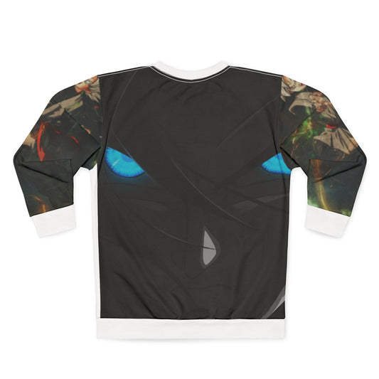 Mysterious Eyes Unisex Sweatshirt | Cozy Streetwear, Gift for Him, Her, Anime Apparel, Unique Graphic Pullover
